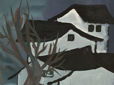 鬼屋－這間房子充滿神秘感，是我設計給怪醫黑傑克住的房子。